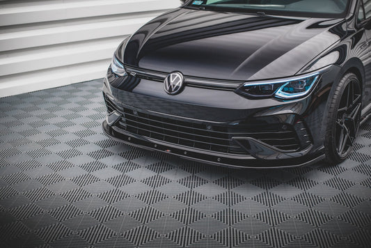Maxton Design Splitter Anteriore V.1 - Volkswagen Golf R Mk8