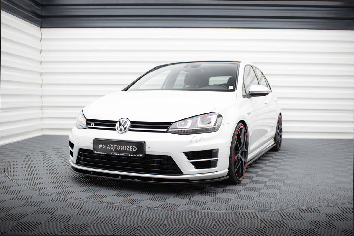 Maxton Design Splitter Anteriore V.1 - Volkswagen Golf R Mk7