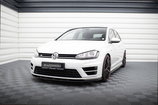 Maxton Design Splitter Anteriore V.1 - Volkswagen Golf R Mk7