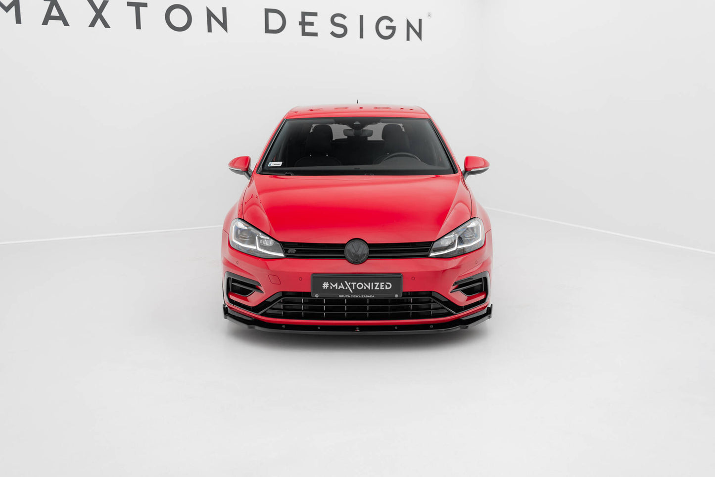 Maxton Design Splitter Anteriore V.1 - Volkswagen Golf R Mk7 Facelift - img 2