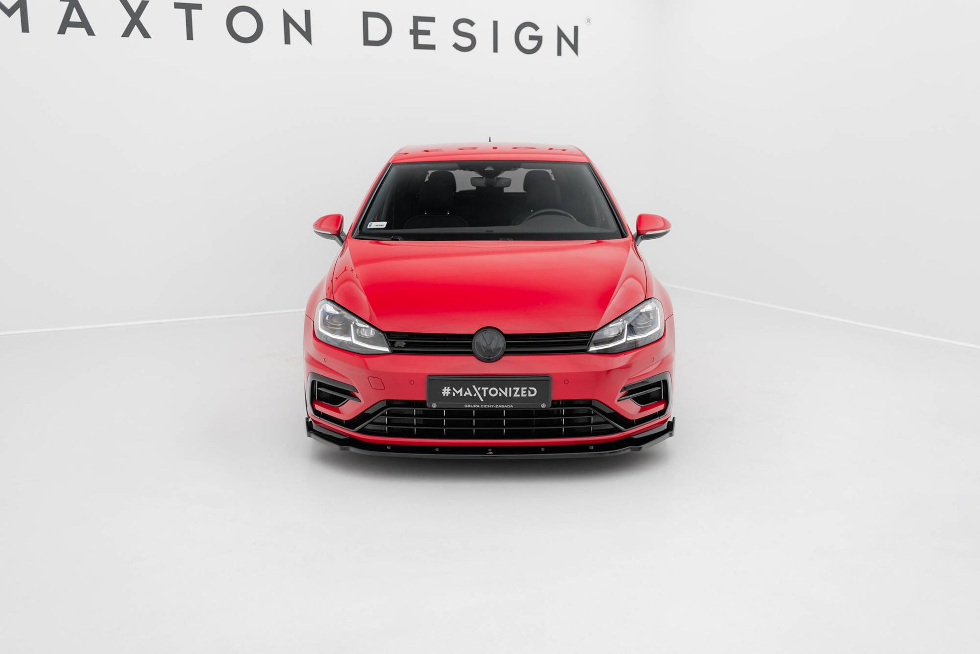 Maxton Design Splitter Anteriore V.1 - Volkswagen Golf R Mk7 Facelift - img 2