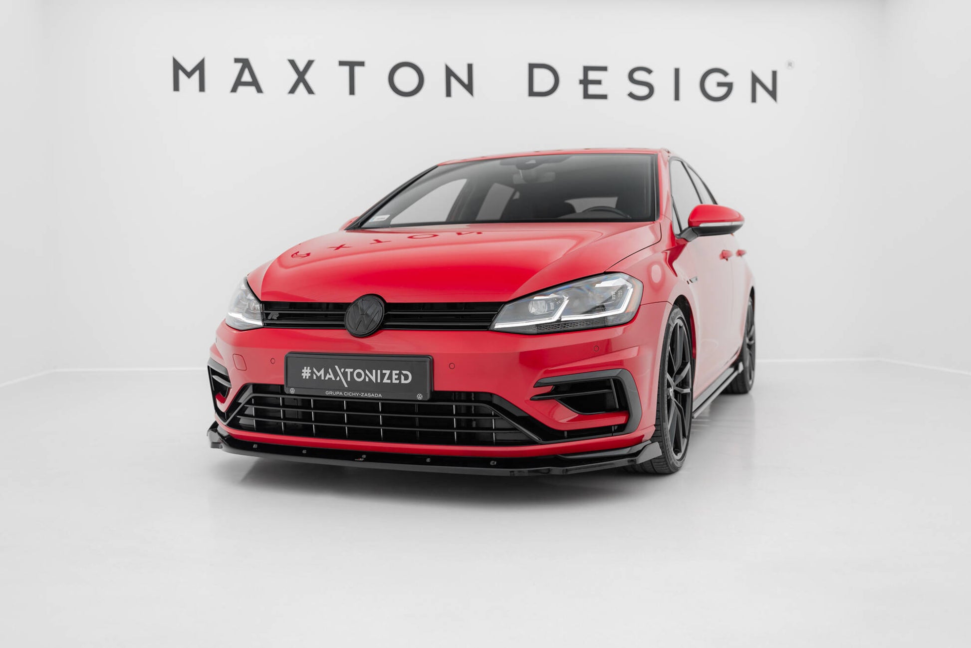 Maxton Design Splitter Anteriore V.1 - Volkswagen Golf R Mk7 Facelift