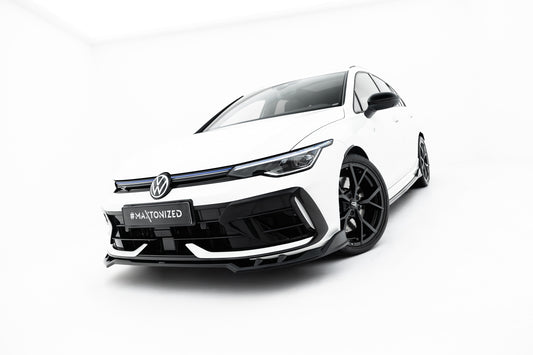 Maxton Design Splitter Anteriore V.1 - Volkswagen Golf R Mk8