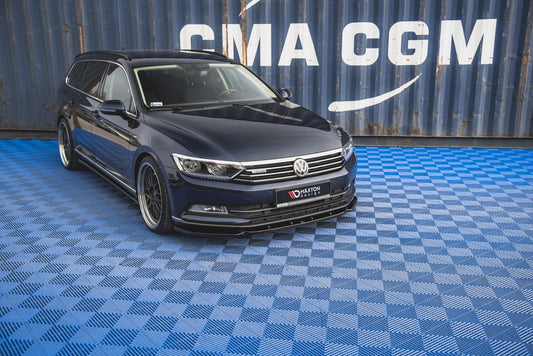 Maxton Design Splitter Anteriore V.1 - Volkswagen Passat Mk8 (CC)