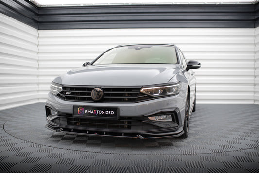 Maxton Design Splitter Anteriore V.1 - Volkswagen Passat Mk8 (B8) Facelift