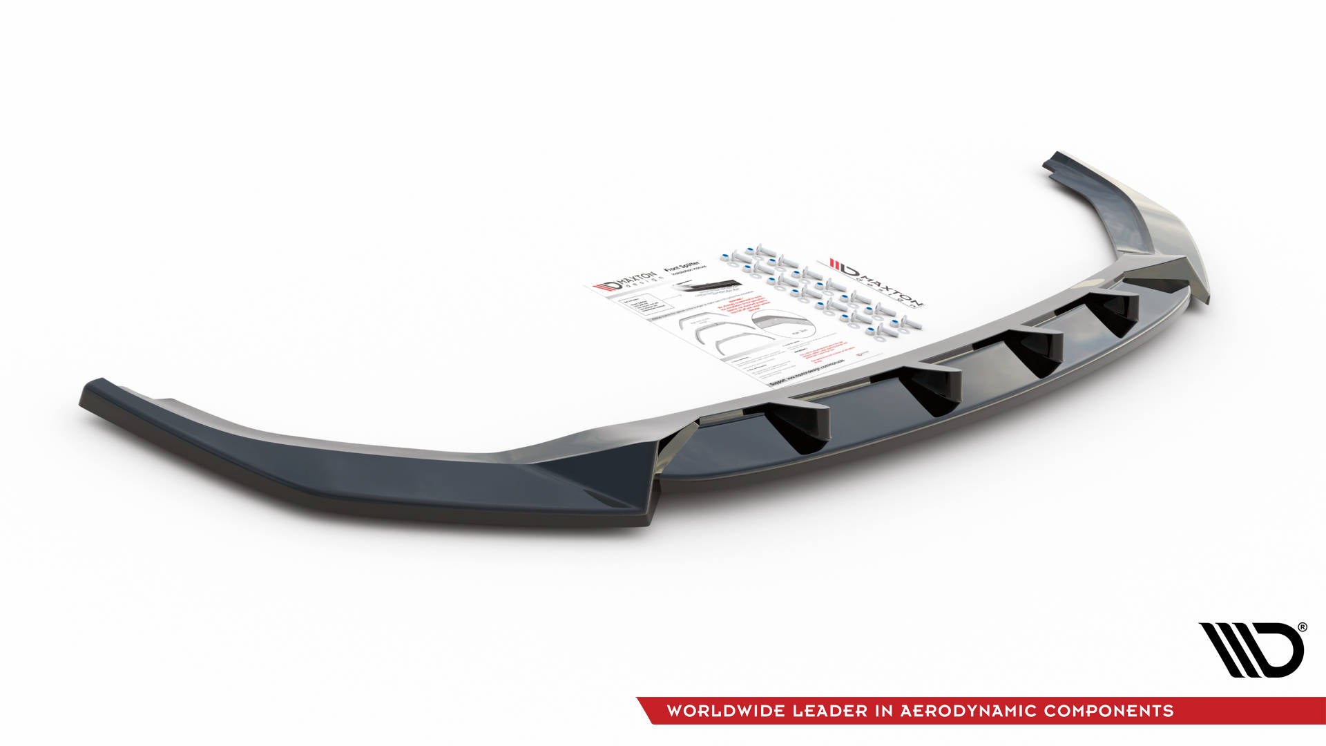 Maxton Design Splitter Anteriore V.1 - Volkswagen T6 - img 3
