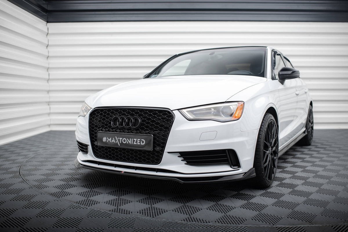 Maxton Design Splitter Anteriore V.2 - Audi A3 8V