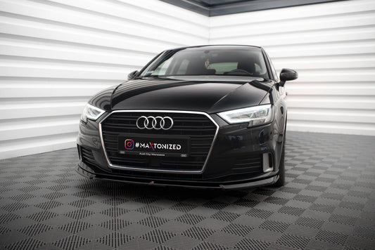 Maxton Design Splitter Anteriore V.2 - Audi A3 Sportback