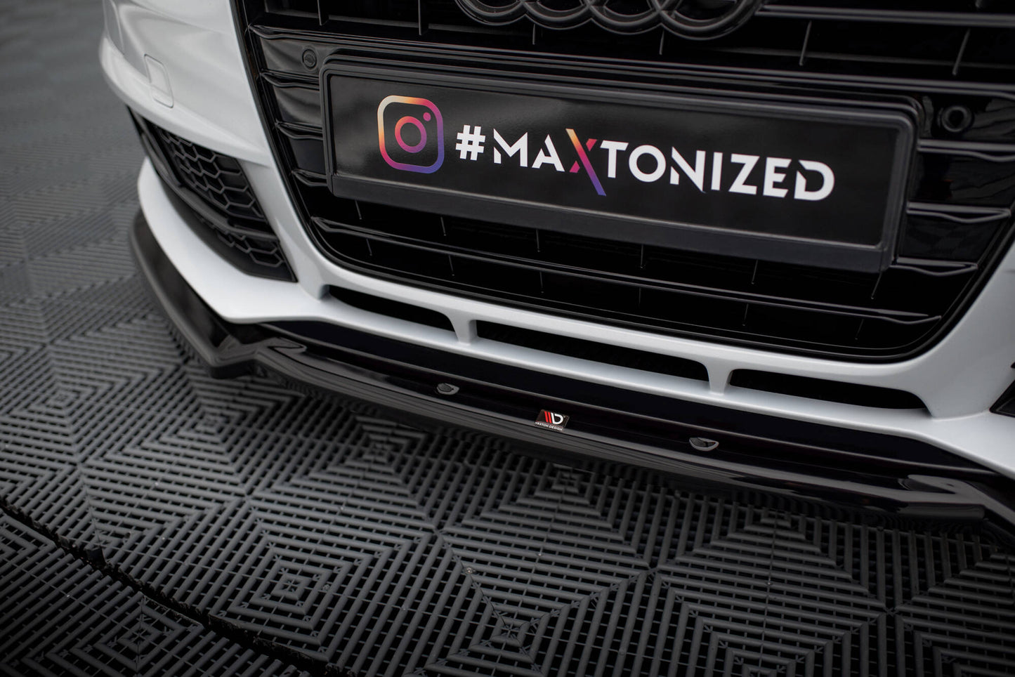 Maxton Design Splitter Anteriore V.2 - Audi A4 B8 Facelift - img 3