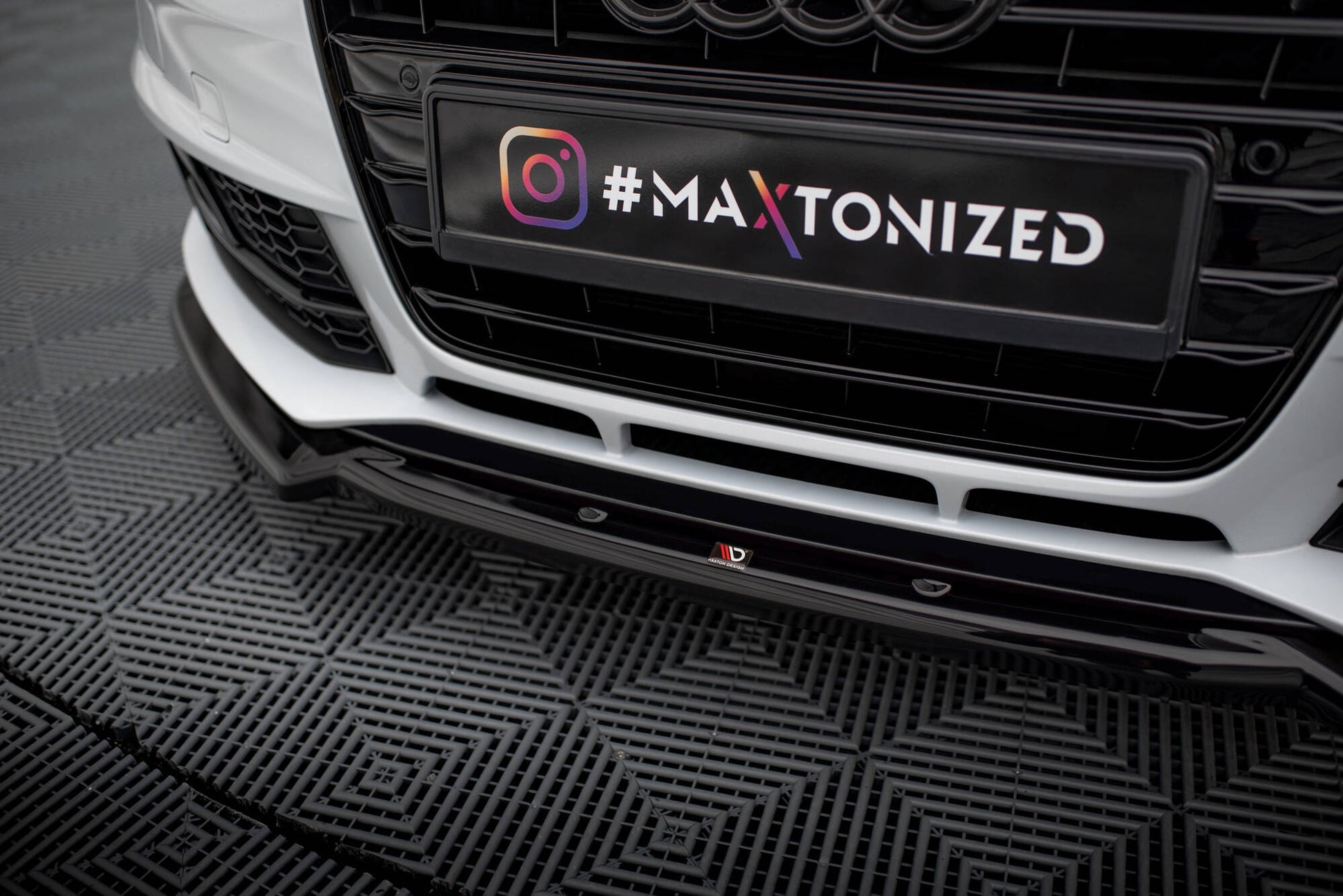 Maxton Design Splitter Anteriore V.2 - Audi A4 B8 Facelift - img 3