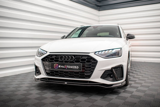 Maxton Design Splitter Anteriore V.2 - Audi A4 B9 Facelift