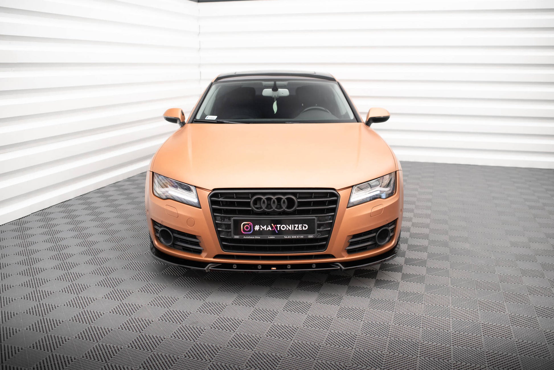 Maxton Design Splitter Anteriore V.2 - Audi A7 C7 - img 2