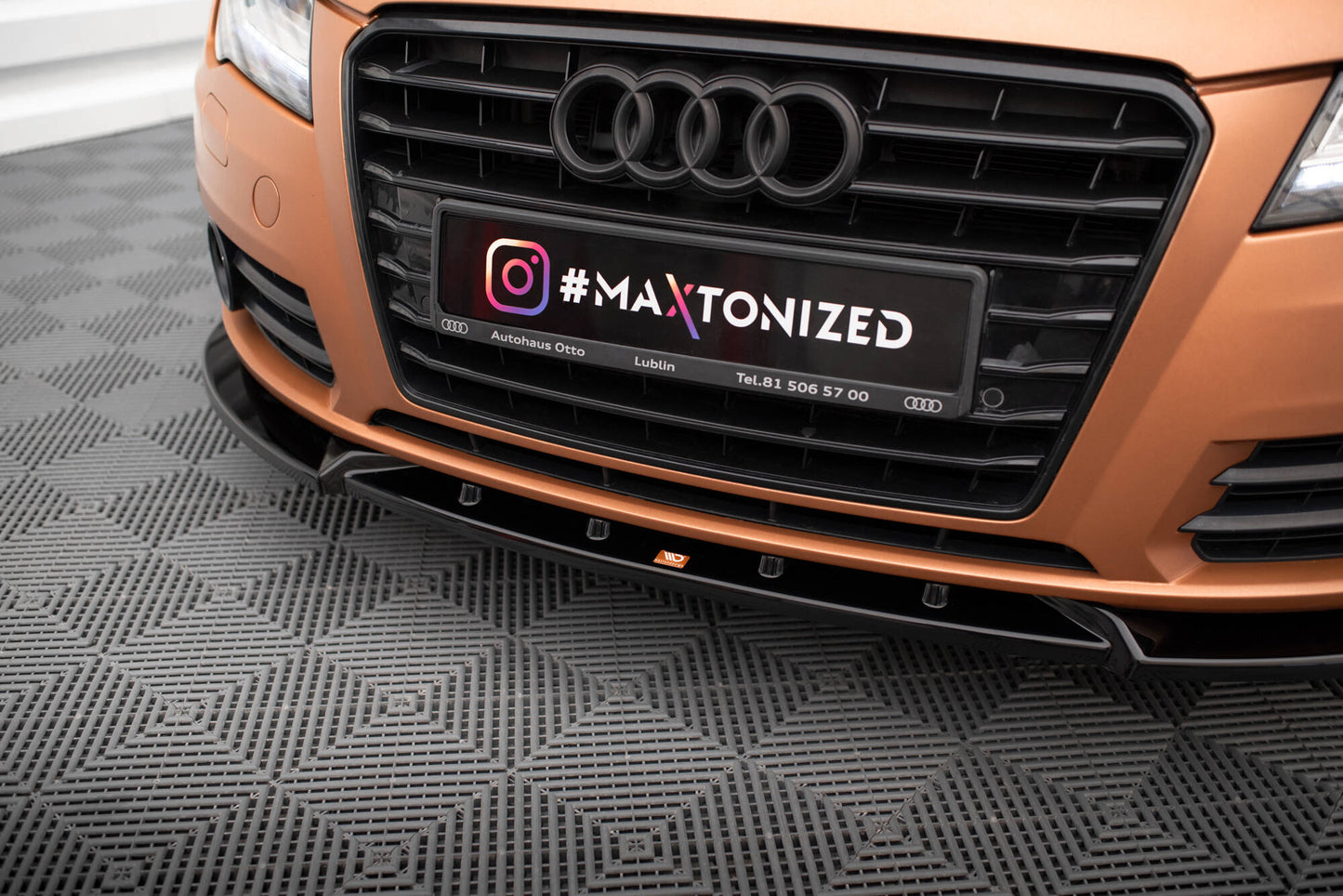 Maxton Design Splitter Anteriore V.2 - Audi A7 C7 - img 3