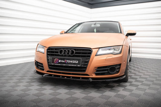 Maxton Design Splitter Anteriore V.2 - Audi A7 C7