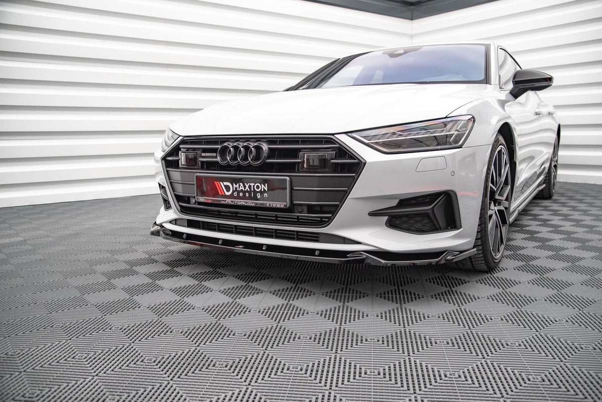 Maxton Design Splitter Anteriore V.2 - Audi A7 C8