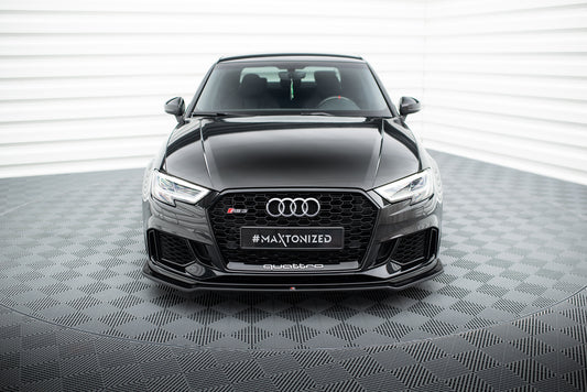 Maxton Design Splitter Anteriore V.2 - Audi A3 8V FL