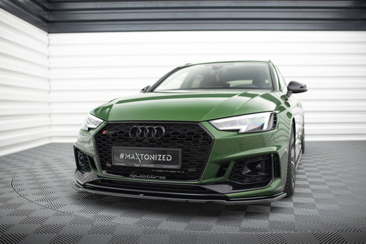 Maxton Design Splitter Anteriore V.2 - Audi RS4 B9