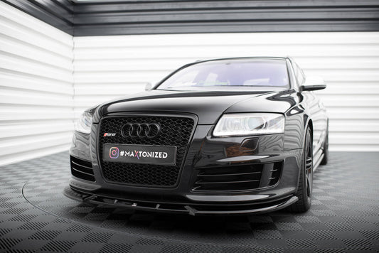 Maxton Design Splitter Anteriore V.2 - Audi RS6 C6