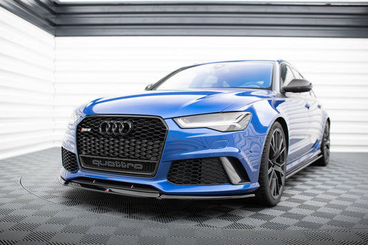 Maxton Design Splitter Anteriore V.2 - Audi RS6 C7
