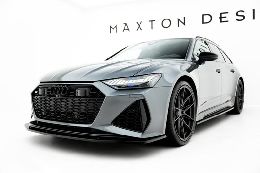 Maxton Design Splitter Anteriore V.2 - Audi A6 C8