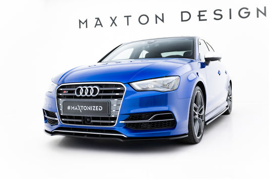 Maxton Design Splitter Anteriore V.2 - Audi A3 8V