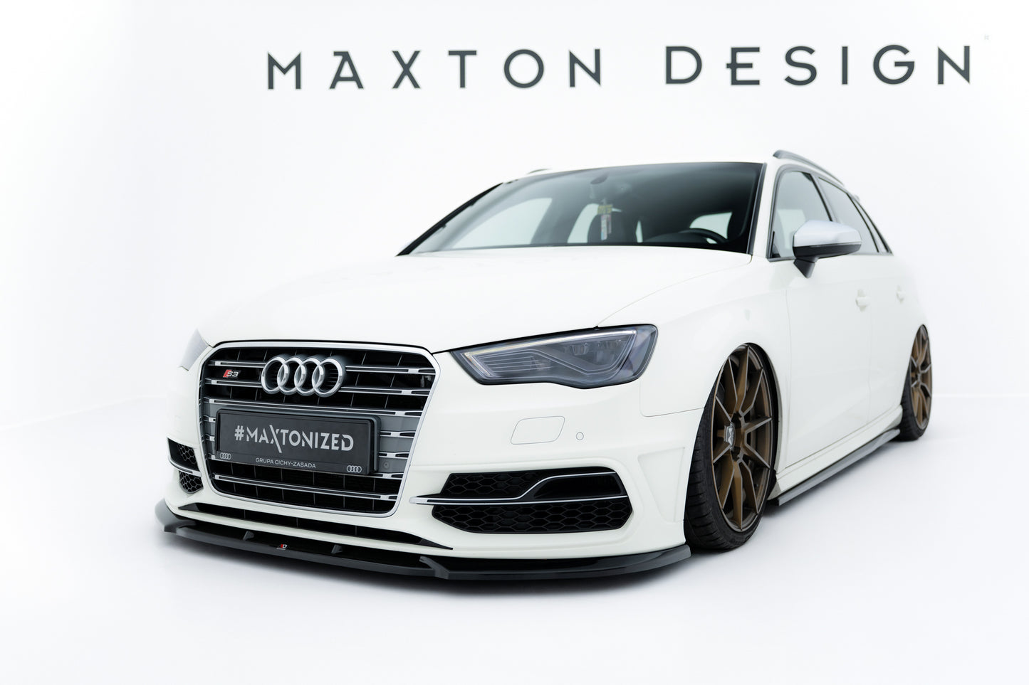 Maxton Design Splitter Anteriore V.2 - Audi A3 8V