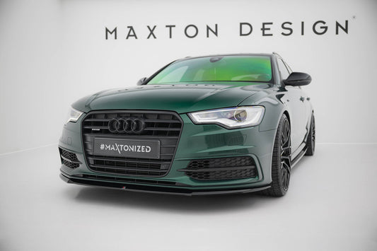 Maxton Design Splitter Anteriore V.2 - Audi A6 C7