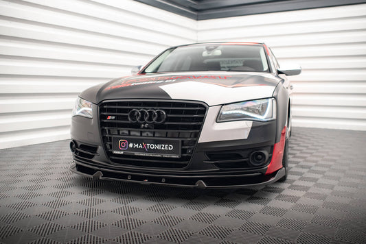 Maxton Design Splitter Anteriore V.2 - Audi A8 D4
