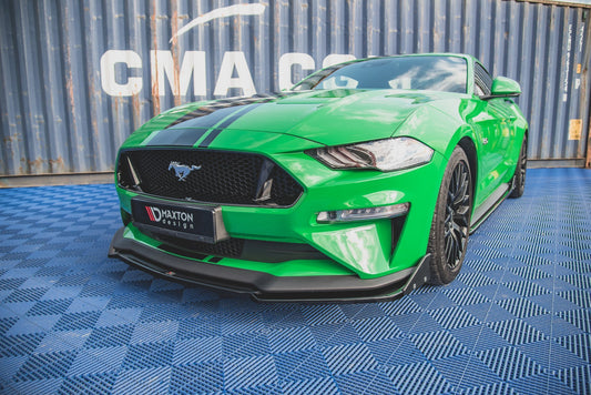 Maxton Design Splitter Anteriore V.2 - Ford Mustang MK6 GT Facelift