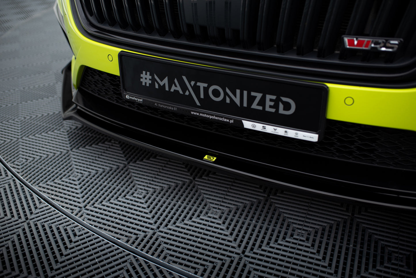Maxton Design Splitter Anteriore V.2 - Skoda Octavia RS Mk4 - img 3
