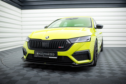 Maxton Design Splitter Anteriore V.2 - Skoda Octavia RS Mk4
