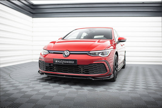 Maxton Design Splitter Anteriore V.2 - Volkswagen Golf GTI Mk8
