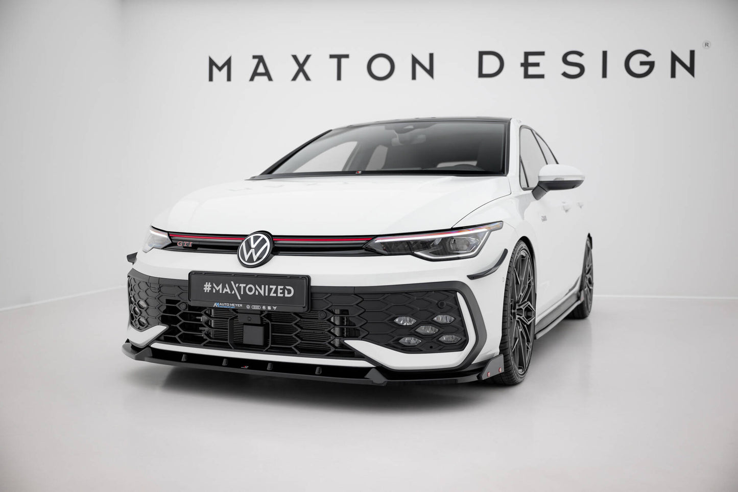 Maxton Design Splitter Anteriore V.2 - Volkswagen Golf GTI Mk8 Facelift