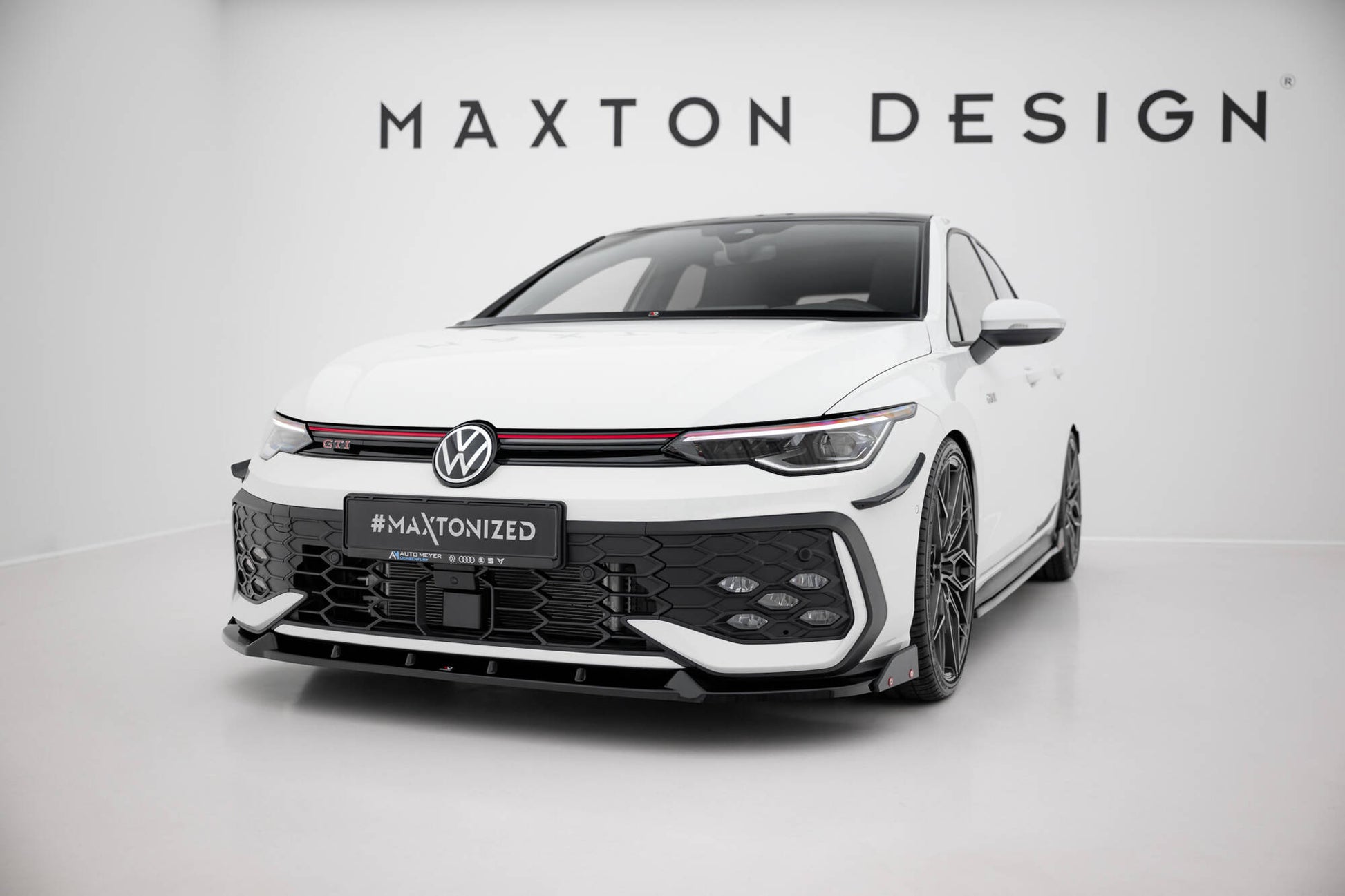 Maxton Design Splitter Anteriore V.2 - Volkswagen Golf GTI Mk8 Facelift