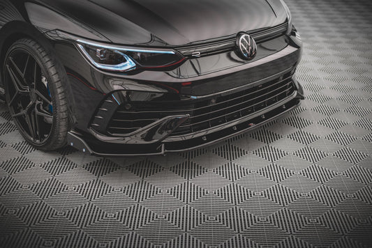 Maxton Design Splitter Anteriore V.2 - Volkswagen Golf R Mk8
