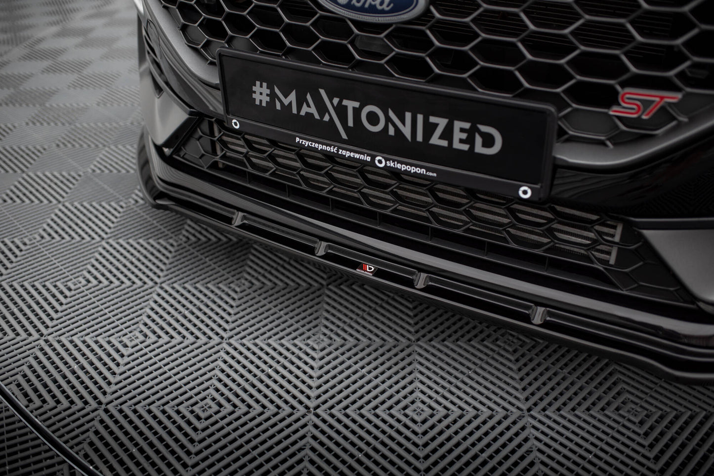 Maxton Design Splitter Anteriore V.2 - Ford Fiesta ST Mk8 Facelift - img 3
