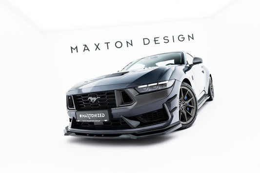 Maxton Design Splitter Anteriore V.2 - Ford Mustang Dark Horse