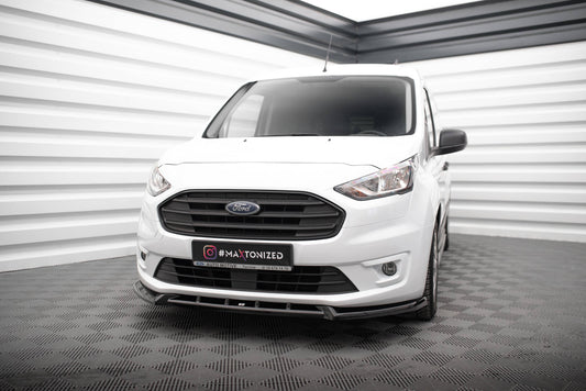 Maxton Design Splitter Anteriore V.2 - Ford Transit Connect Mk2 Facelift