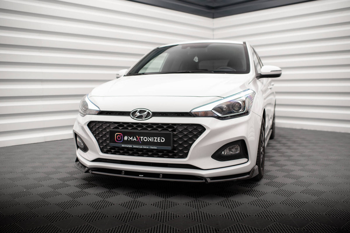 Maxton Design Splitter Anteriore V.2 - Hyundai I20 Mk2 Facelift