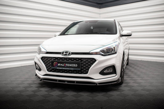 Maxton Design Splitter Anteriore V.2 - Hyundai I20 Mk2 Facelift