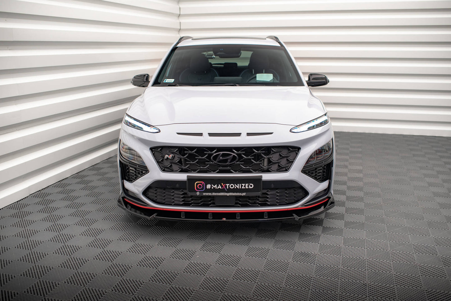 Maxton Design Splitter Anteriore V.2 - Hyundai Kona N Mk1 - img 2