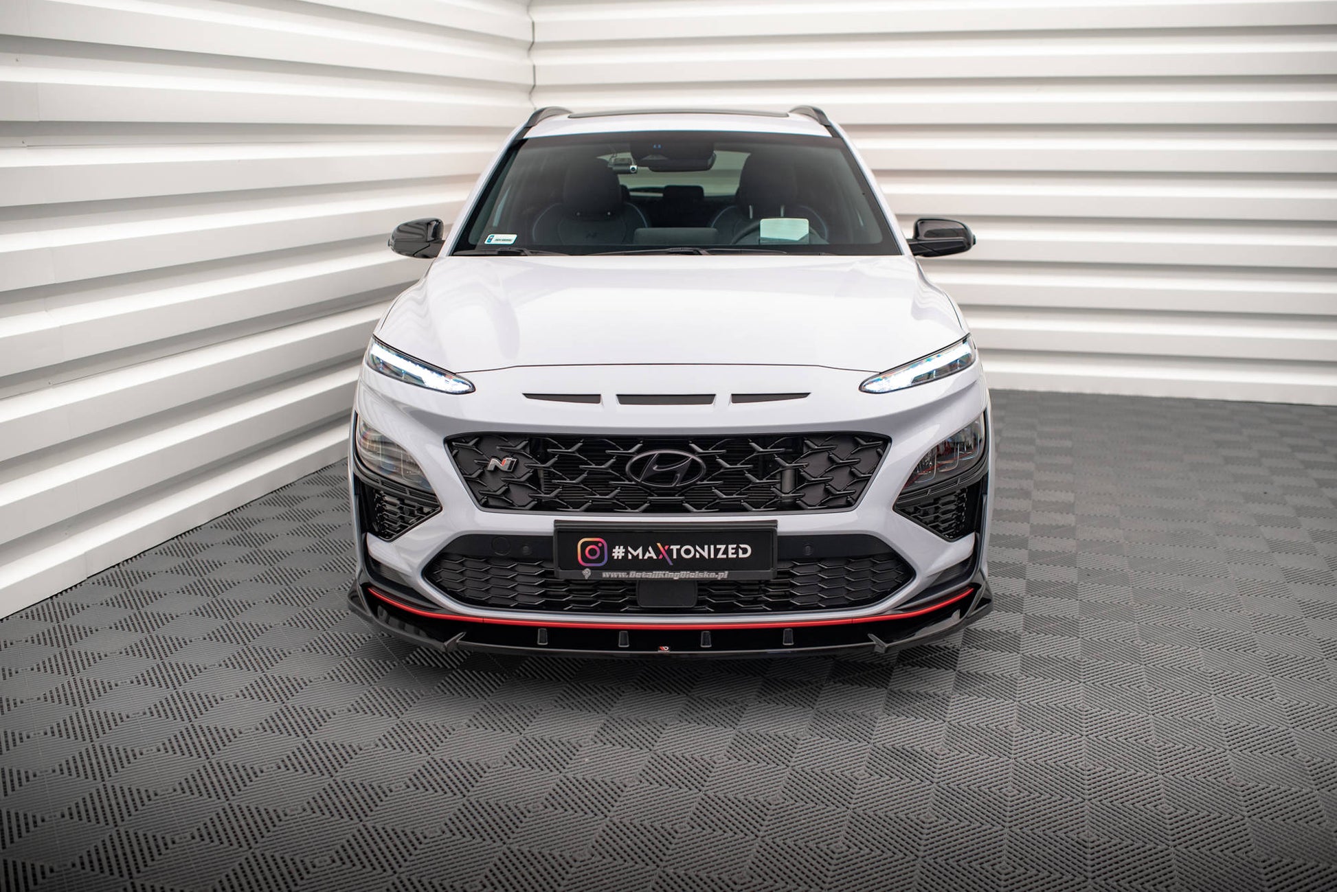 Maxton Design Splitter Anteriore V.2 - Hyundai Kona N Mk1 - img 2