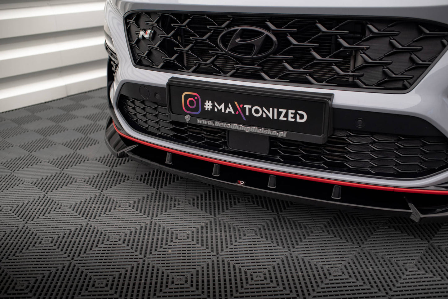 Maxton Design Splitter Anteriore V.2 - Hyundai Kona N Mk1 - img 3