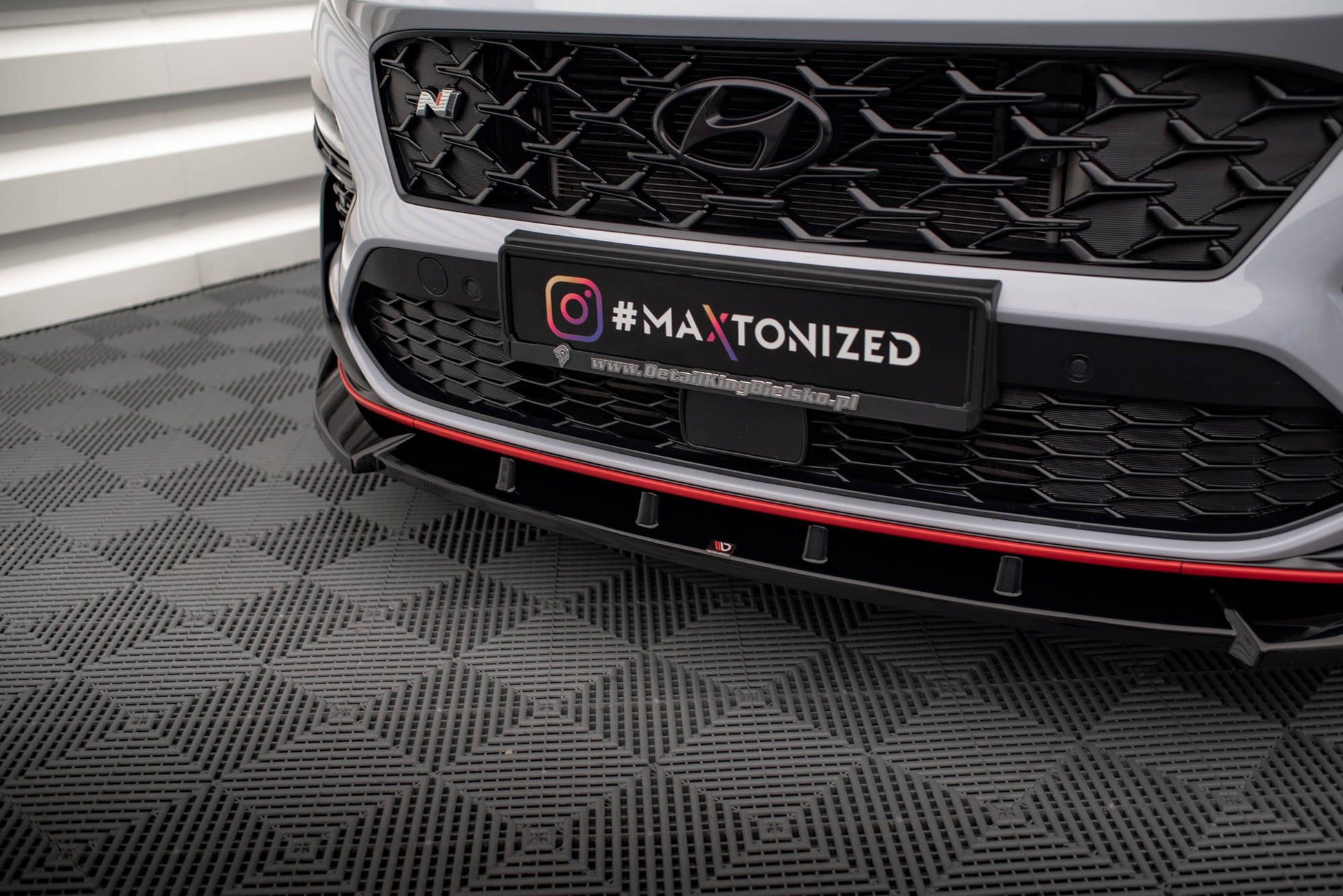Maxton Design Splitter Anteriore V.2 - Hyundai Kona N Mk1 - img 3