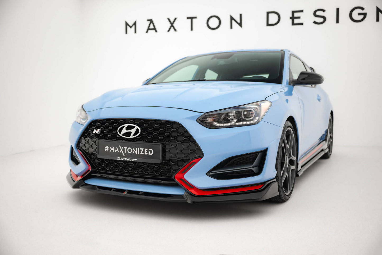Maxton Design Splitter Anteriore V.2 - Hyundai Veloster