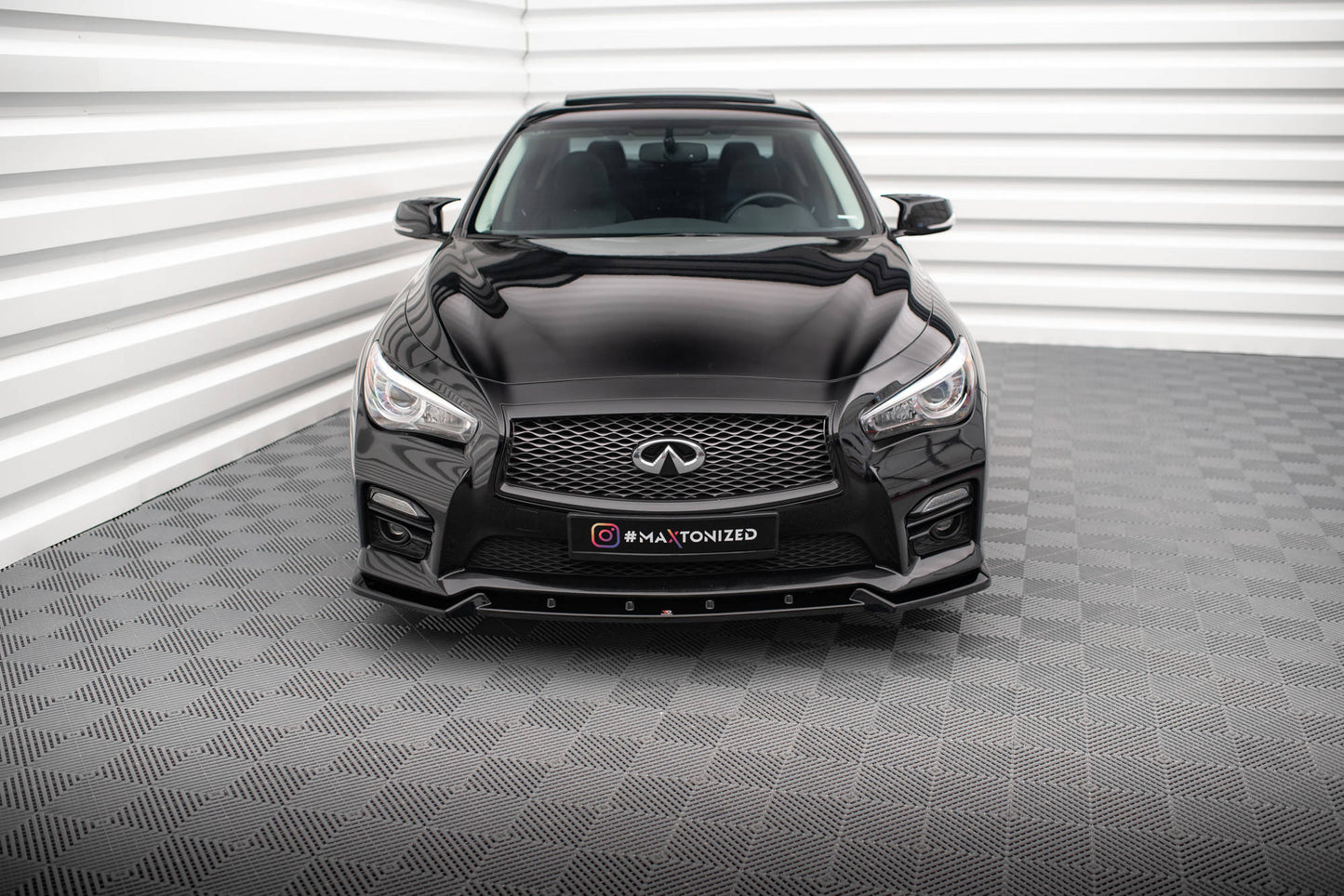 Maxton Design Splitter Anteriore V.2 - Infiniti Q50 Mk1 - img 2