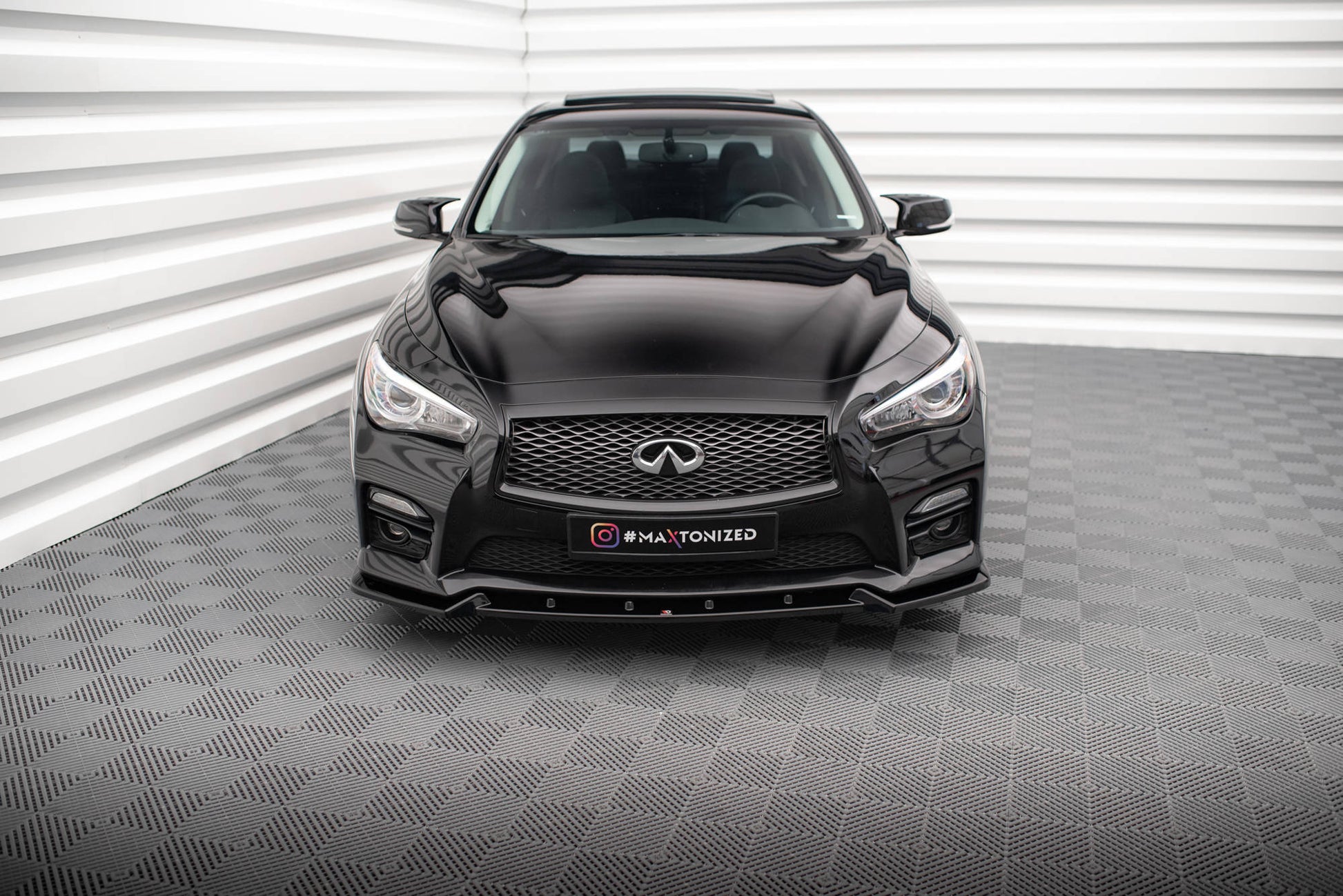 Maxton Design Splitter Anteriore V.2 - Infiniti Q50 Mk1 - img 2