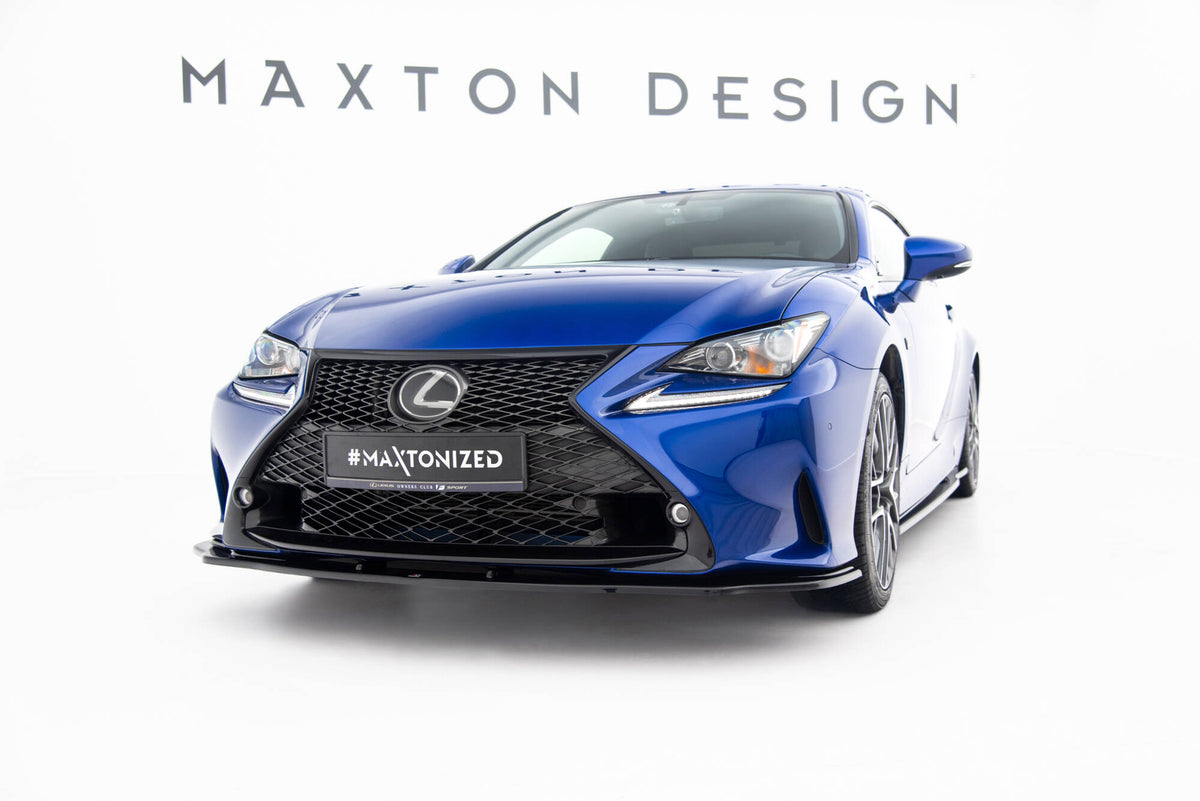 Maxton Design Splitter Anteriore V.2 - Lexus RC