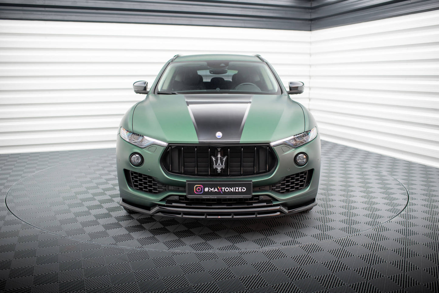 Maxton Design Splitter Anteriore V.2 - Maserati Levante Standard - img 2