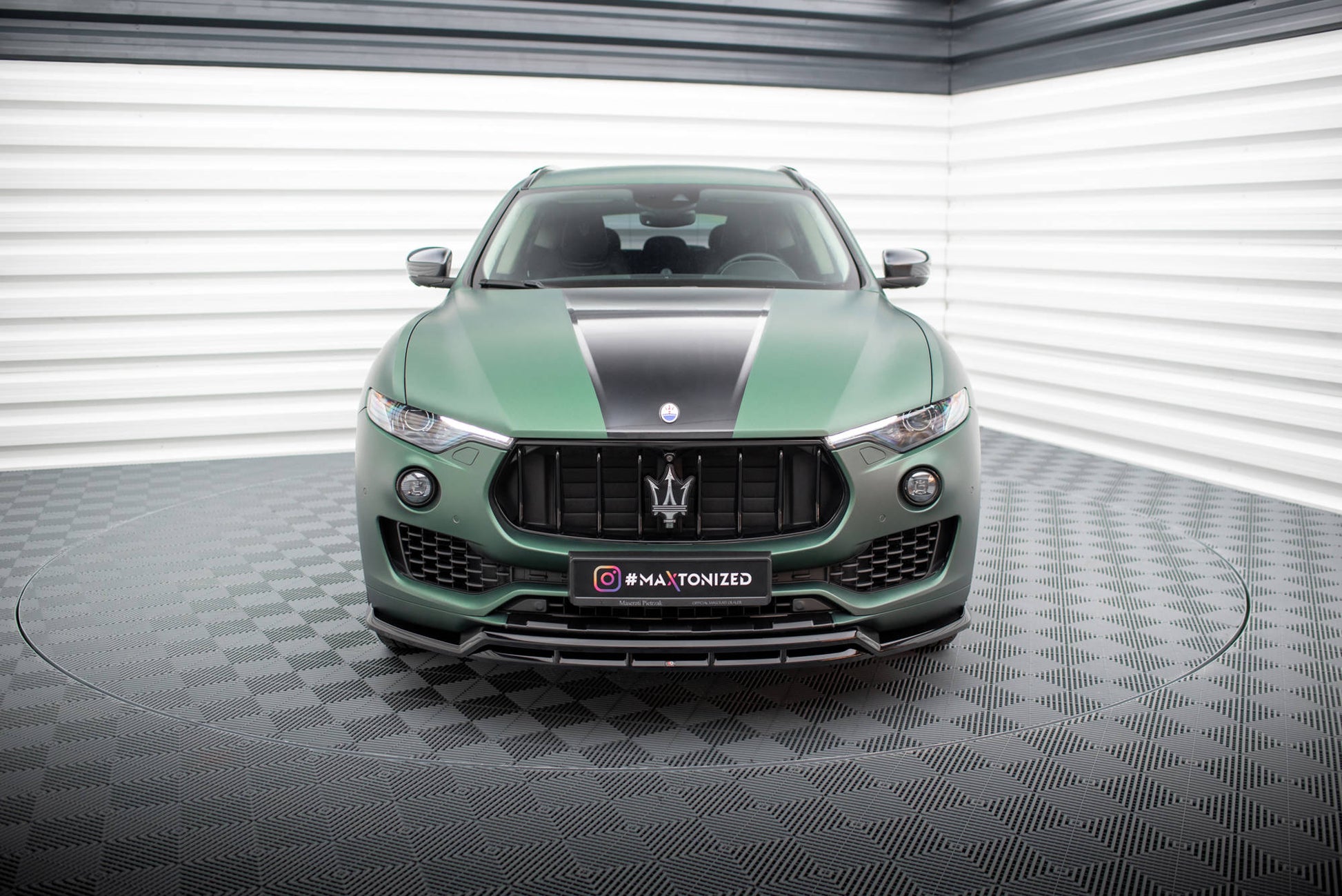 Maxton Design Splitter Anteriore V.2 - Maserati Levante Standard - img 2